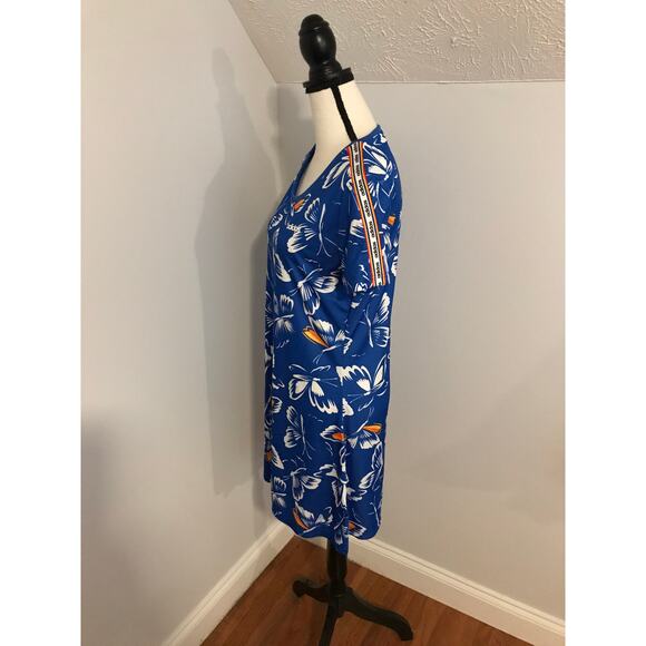 Adidas x FARM Rio Butterfly Print Dress - Size Medium - Picture 4 of 10